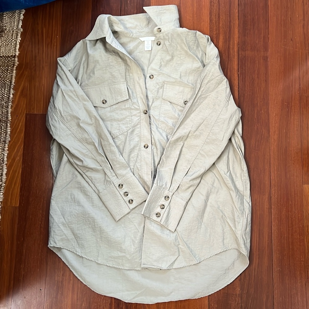 Oversized “camping” shirt